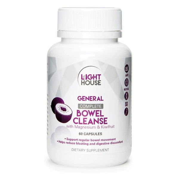 Lighthouse Bowel Cleanse Capsules 60