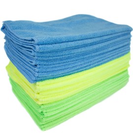 Zwipes Microfiber Cleaning Cloths (36 Pack) Assorted Color