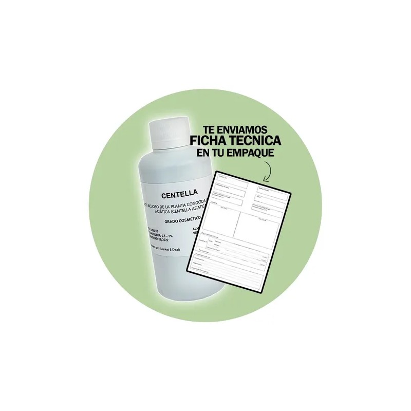 Extracto De Centella Asiatica Calidad Premium - 500ml