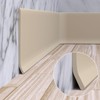 Duzzy Flexible Baseboard Molding Trim, 4 Inch(W) x 20 Feet(L)