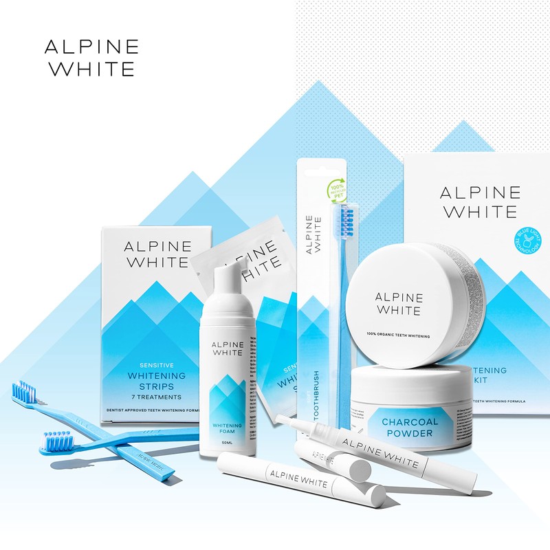 ALPINE WHITE Whitening Gel for Visibly Whiter Teeth in Just