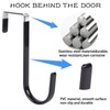 6 Pack Over The Door Hooks,with Rubber Prevent Scratches,Door Hangers