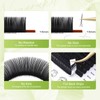 NAGARAKU Individual Eyelash Extensions, Luxury Collected Classic Single Lashes Upgraded