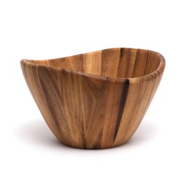 Lipper International Acacia Wave Bowl