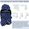 LADIZIO Pocket Square Holder, Pocket Squares for Men, Accessories for
