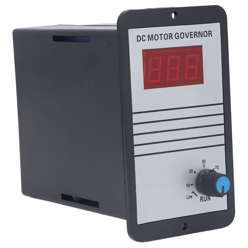 DC Motor Speed Regulator Digital Display ABS Dustproof Shell Adjustable