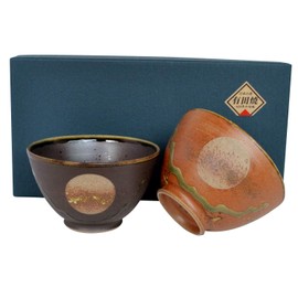 Couples Rice Bowls, Gift Box, Stylish, Arita Ware, Fukukasumi, Gift Box, Made in Japan