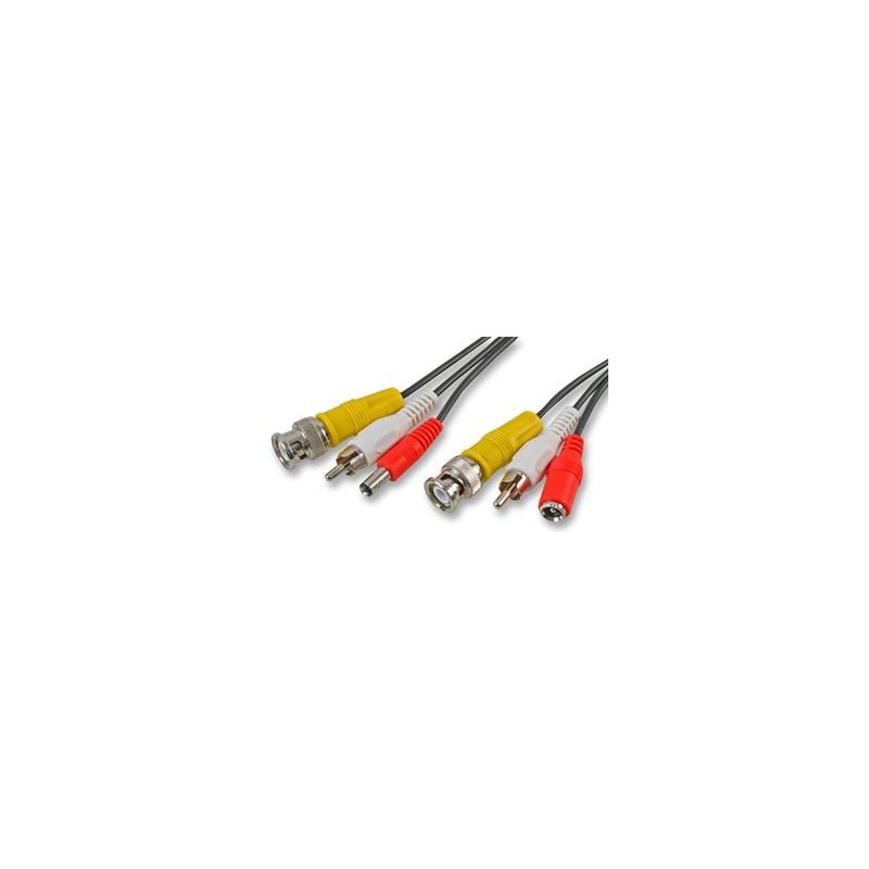 kenable CCTV Lead BNC Video RCA Phono Audio and 2.1mm