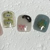 [Ar] Charlie handmade nail tip drawing nail art specialist /