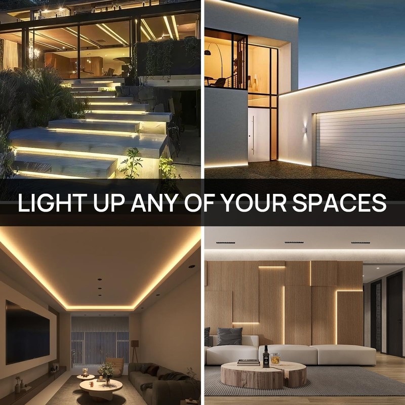 SUCIKORIO Neon LED Strip 2 m Warm White 3000 K