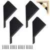 4 Pcs Pergola Brackets, 45-Degree Angle Bracket. Specially for Reinforcing