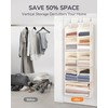ULG Over the Door Organizer, 5-Tier Extra Large Hanging Storage