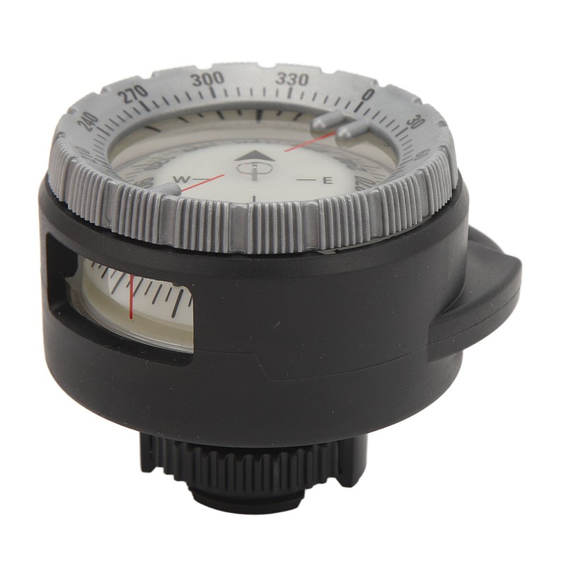 50M Underwater Diving Compass Luminous Magnetic Waterproof Pipe Clamp Diving