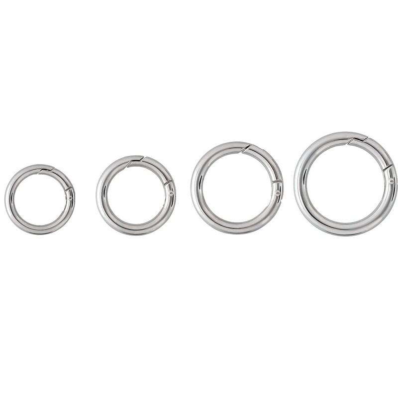 Daio Seisakusho Diecast Carabiner, Round Line, Round Line, Keyring, Key