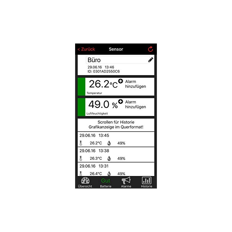 Blooming Weather 30.3303.02 Temperature/Humidity Transmitter - White