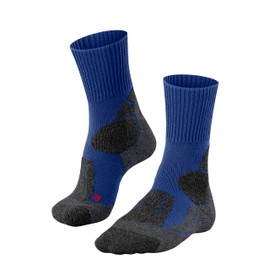 FALKE TK1 Men's Hiking Socks Strong Padding Trekking Socks Anti-Bubble Warm Thick Thermal Socks Breathable Quick-Drying Climate Regulating Odour-Inhibiting Wool Functional Material 1 Pair