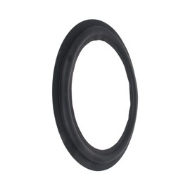 Heyiarbeit 4pcs 9.84" Speaker Foam Rubber Repair Speaker Rubber Edge Surround Rings Replacement Parts for Speaker Repair or DIY Black