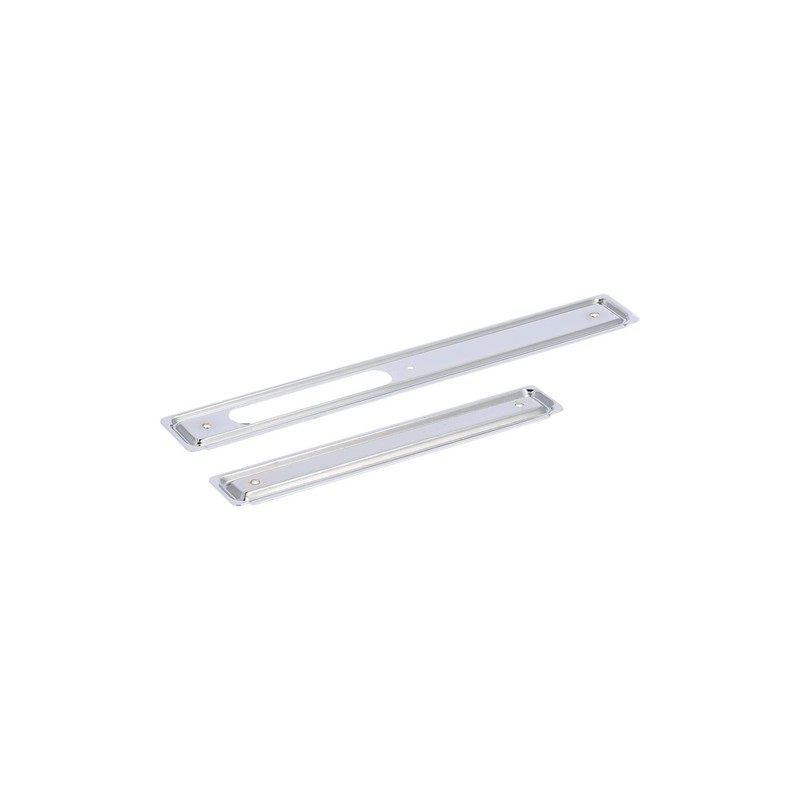 Set of Skirting Boards, Right and Left, Stainless Steel with