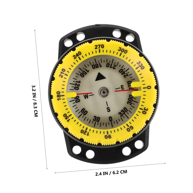 Sosoport Diving Wrist Compass Elastic Band Dive Compass for Outdoor