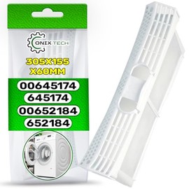 Tumble Dryer Lint Filter 305x155x60 mm with the Original Code 00652184 652184 for Bosch for Balay for Siemens - Warranty 5 Years - ONIX TECH