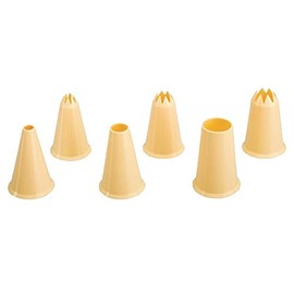 IBILI Piping Nozzle Set, 4 x 3 x 3 cm, White