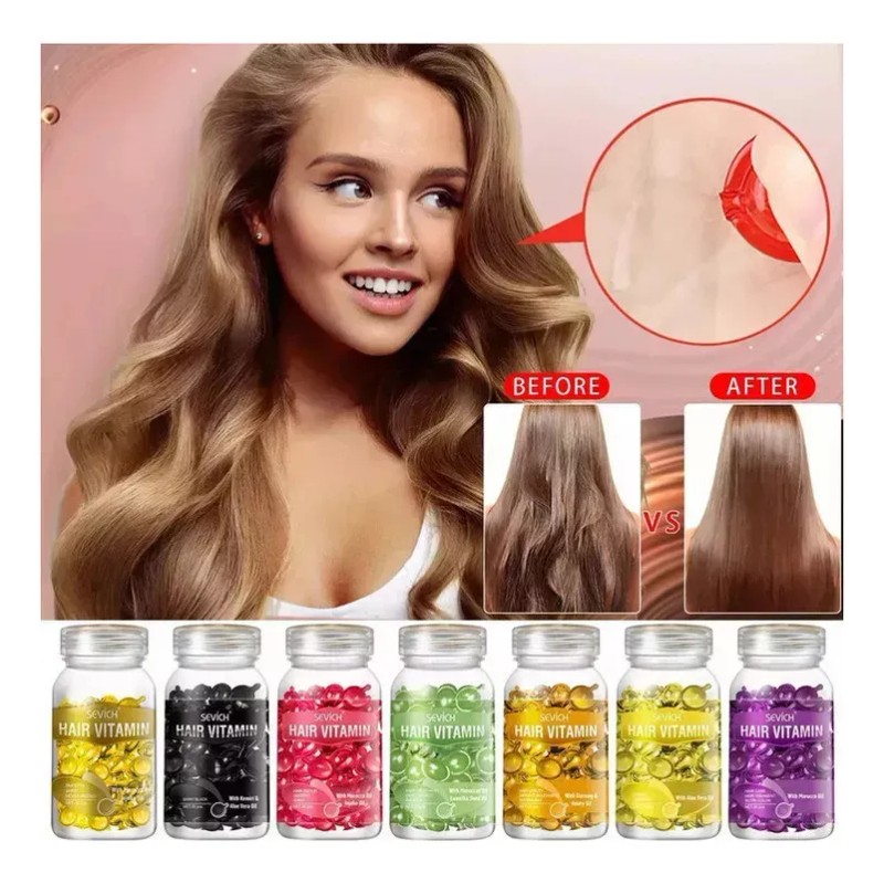 2x Hair Vitaminas For Cabello Vitamin 40