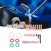 55 Pcs Set TIG Welding Consumables Ceramic Nozzle Heat Resistant