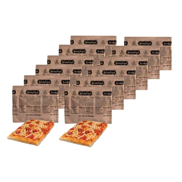 Pepperoni Pizza Slices / MRE 'Meal, Ready to Eat' / 3, 6, 9 or 12 pack options! (12 pack)