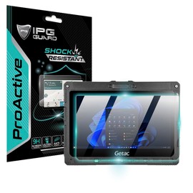 IPG ProActive Made for Getac K120 12.5" Rugged Tablet Display 9H Hardness Screen Protector Nano Ceramic Film Ultra Responsive High Clarity Anti Scratch Smudge & Shock Proof for GtcK120ProAc