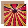 1 x Greeting Card - Circus Tent Top - Blank