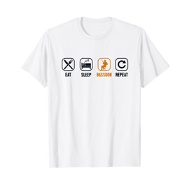 Eat Sleep Bassoon Repeat Aerophone Music Bassoonist T-Shirt