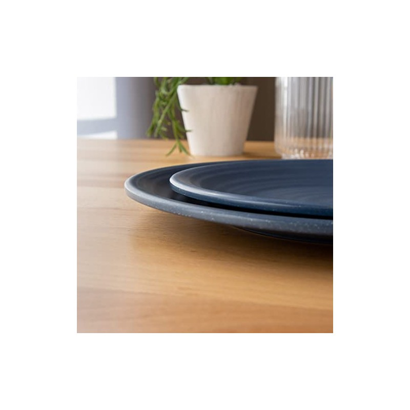 Abode Homewares Design DN22909377 Ethical, Unbreakable Tableware, BPA Free, Matte