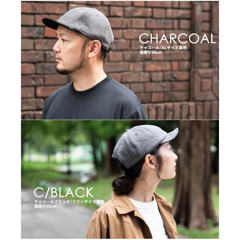 Nakota BOLD ROUND CAP, Baseball Cap, Hat, Large Size, Short