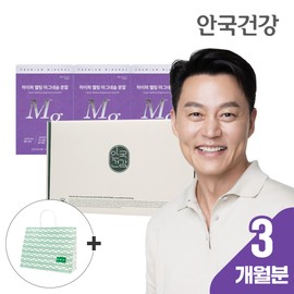 Anguk Health [Total 3-month supply] Anguk Health Hyper Melting Magnesium Powder Magnesium Gluconate 90 packets, 1 unit / [총3개월분] 안국건강 하이퍼 멜팅 마그네슘 분말 글루콘산 마그네슘 90포, 1개