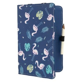 Hazzad Golf Handcrafted Genuine Leather Flamingo Scorecard Holder - Water Resistant, Oversized, Anti-Theft British Design Crafted from Top Grain Leather That Softens With Age