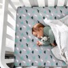 SPRINGSPIRIT Mini Crib Sheets Set Portable Crib Sheets for Pack