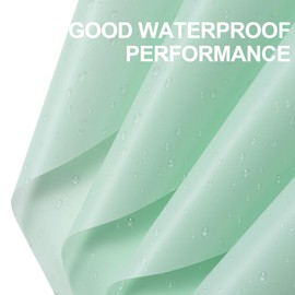 WRAPAHOLIC 20 Sheets Flower Wrapping Paper - 22.4 x 22.4 inch Pure Mint Water-Resistant Floral Bouquet Wrapping Paper, Florist Supplies Packaging Paper for Wedding Birthday Gift DIY