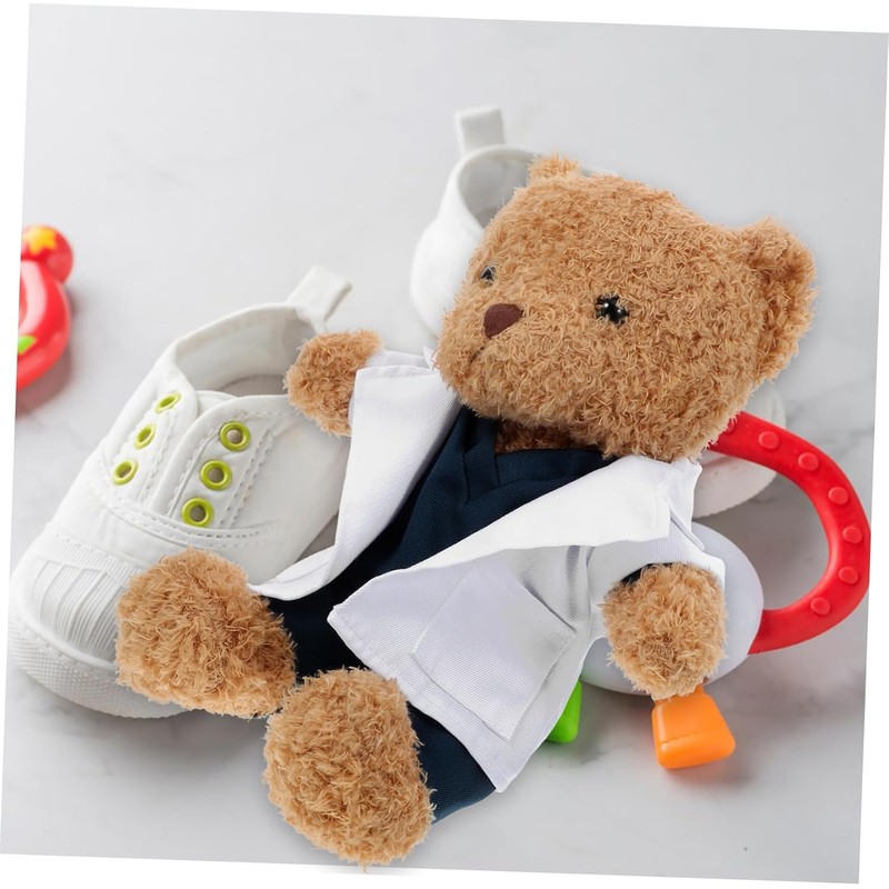 Ropa para Peluches Traje de Doctor 3 Piezas de Tela