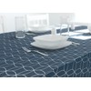 Dehaus® Wipe Clean Table Cloth - Navy Geo Flow -