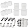 Sprießen 4 Pieces Hose Connector Adapter 38 mm to 38