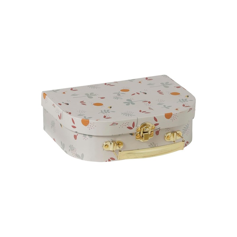 VERTBAUDET Savania Comforter and Rattle Suitcase Natural