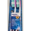 Equate Orbit Brilliant White Optimum Soft Bristle Toothbrush, 4 Pack