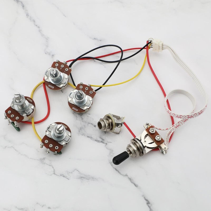 Be In Your Mind Humbucker Solderless Guitar Pre-Wiring Harness Kit