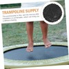 Kisangel Trampoline Mat Trampoline Cover Replacement Trampoline Padding Black Jumping