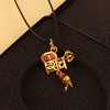 Rudra Empire Spiritual Shiva Pendant with Rudrakha and Trishul Locket