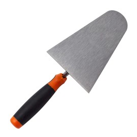 SikuroTech Round Tip Masonry Trowel 22cm Accessories Craft Repair Non Slip Handle