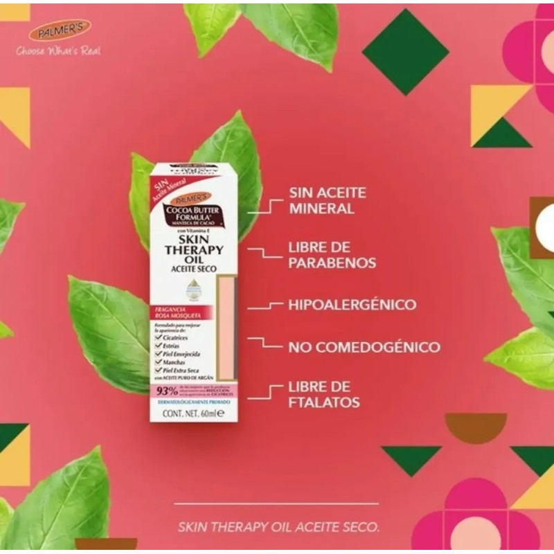 Palmer´s Aceite Seco Piel Envejecida, Manchas, Estrías