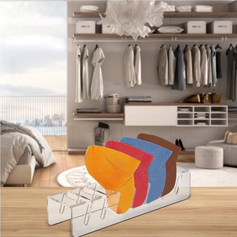 2Pcs Hat organizer for Baseball Caps, 14 Ball Cap Storage