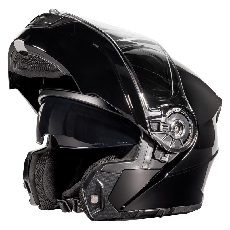 FULMER 901 SV Modular Full Face Helmet (Black - Large)