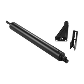 Ideal Security SK9MB, Standard Duty Pneumatic Closer for Storm and Screen Doors, Matte Black